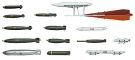 Hasegawa  1/48 Air - Craft Weapon A, HASX48-1, by HASEGAWA