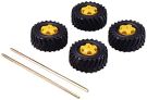 TAMIYA Truck tires (36mm), TAM70101, by TAMIYA