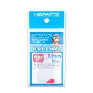 HI Q PARTS Lumi Dome 2 Fluorescent Pink 3.0mm (10pcs.), HIQ79556, by HI Q PARTS
