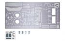 1/24 GRB IMPREZA WRX STI ’10 PHOTO-ETCHED PARTS & METAL STICKERS SET, AOS00588, by AOSHIMA