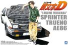 Aoshima 1/24 initial D Fujiwara Takumi 86 Treno Volume 1 specification, AOS03206, by AOSHIMA