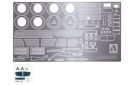 1/24 LANCER EVOLUTION X PHOTO-ETCHED PARTS, AOS05637, by AOSHIMA