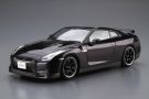 Aoshima 1/24 The Model Car No.35 Nissan R35 GT-R Spec-V '09, AOS62180, by AOSHIMA