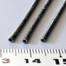 silicon covered mesh tube outer diameter 1.8mm black, SKT04526, by SAKATSUU