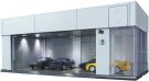 TAKARA TOMY Tomica Premium Tomica GARAGE SILVER WHITE Standard Edition, TAK98492, by TAKARA TOMY