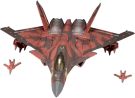 Kotobukiya 1/144 CFA-44 (ACE COMBAT), KBY35649, by KOTOBUKIYA