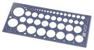 Hasegawa  Cutting template C (circular ruler), HASTP7, by HASEGAWA