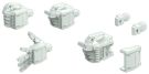 Bandai 1/144 Builders Parts HD MS Hand 01 (EFSF) Gundam White, BAN11924, by BANDAI
