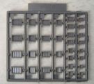 Kotobukiya M.S.G Modeling support Goods P116R Plastic unit duct nozzle II, KBY59892, by KOTOBUKIYA