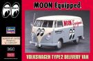 Hasegawa 1/24 Volkswagen Type 2 Delivery Van "Moon Equipped", HAS02498, by HASEGAWA