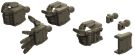 Bandai 1/144 Builders Parts HD MS Hand 04 (EFSF L size) Mechanic color, BAN11641, by BANDAI