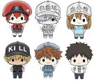 MegaHouse Chokorin Mascot Cells at Work! 1Box (6pcs), MEG31201, by MEGAHOUSE