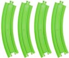 TAKARA TOMY PLA-RAIL ECO CURVE RAIL, TAK65973, by TAKARA TOMY