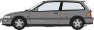 Hasegawa 1/24 Honda Civic SiR (EF9) (1989), HAS08094, by HASEGAWA