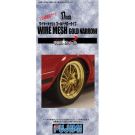 Fujimi 1/24 THE Wheel Series 17 inch wire mesh gold narrow type (TW 20), FUJ92895, by FUJIMI