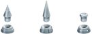 Bandai 1/144 Builders Parts HD MS Spike 01 Iron Metallic, BAN11610, by BANDAI
