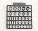 Kotobukiya M.S.G modeling support goods P145R plastic unit short pipe, KBY60157, by KOTOBUKIYA
