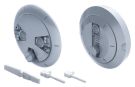 Bandai Builders Parts HD MS Radome 01 (Non Scale), BAN15880, by BANDAI