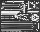 Tamiya 1/48 Aircraft Series FAIREY SWORDFISH BRACING WIRE SET  t, TAM96834, by TAMIYA