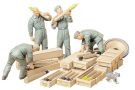 Tamiya 1/35 MM Series 188 German Tank Military Bombardment Set, TAM92355, by TAMIYA