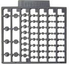 Kotobukiya M.S.G Modeling support goods P102R Plastic unit rivet, KBY59755, by KOTOBUKIYA