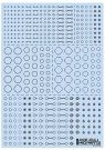 HI Q PARTS Accents Decal A Dark Gray (1 piece), HIQ72809, by HI Q PARTS