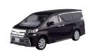 Aoshima 1/32 TOYOTA VELLFIRE (BURNING BLACK CRYSTAL SHINE GLASS FLAKE), AOS56325, by AOSHIMA