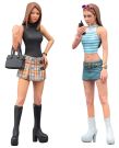 Hasegawa 1/24 90's Platform Shoes Gyaru Figure, HAS91027, by HASEGAWA