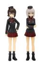 Platz 1/35 Girls & Panzer movie Kuromorimine Jogakuen Miho&Maho&Erika figure set plastic kit, PLZ41002, by PLATZ