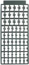 Kotobukiya M.S.G modeling support goods D75R ABS unit 02 gray, KBY59663, by KOTOBUKIYA
