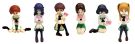 Platz 1/35 Girls & Panzer Usagi-san Team Playing Trump Figure Set plastic kit, PLZ38460, by PLATZ