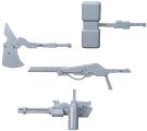 BANDAI  1/144 HGBC mock Army set   Plastic Model kit, BAN48618, by BANDAI