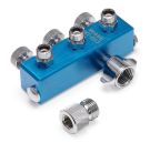 Wave Wave Parts Tool Series HG TRIPLE HOSE JOINT (ALUMINUM BODY), WAV80572, by WAVE