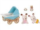 Epoch Sylvanian Families Chocolate Rabbit Chopsticks Furniture Set, EPC42160, by Epoch