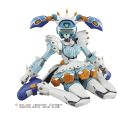 Hasegawa 1/100 CYBER TROOPERS VIRTUAL-ON TF-14B/C+ Fei-Yen Final 14 Special Blue Panic plastic kit, HAS55218, by HASEGAWA