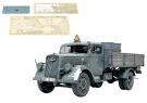 Tamiya 1/35 Military Miniature Series GERMAN 3TON 4X2 CARGO TRUCK (WITH ABER ETCHING PARTS), TAM51605, by TAMIYA