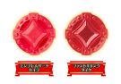 TAKARA TOMY SECRET X WARRIOR PHANTOMIRAGE! Fantomi diamond Seira set, TAK29400, by TAKARA TOMY