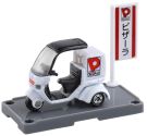 TAKARATOMY TOMICA NO.99 PIZZA-LA DELIVERY MOTORCYCLE, TAK02762, by TAKARA TOMY