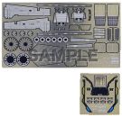 Hasegawa Etching parts for 1/48 super spacetic fortress Macross YF-19, HAS57946, by HASEGAWA