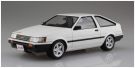 Aoshima 1/24 Initial D No.10 Itsuki Takeuchi AE85 Levin, AOS57346, by AOSHIMA