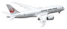 Hasegawa 1/200 Japan Airlines Boeing 787-8 plastic kit, HAS07175, by HASEGAWA