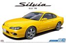 Aoshima 1/24 The model car Nissan S15 Silvia Spec.R 1999, AOS56790, by AOSHIMA