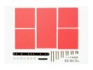 Tamiya Tamiya Mini 4WD 15492 GP 492 brake sponge set (1/2 / 3mm red), TAM54920, by TAMIYA