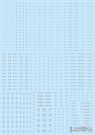 HI Q PARTS 1/144 RB03 Caution Decals One Color, Light Gray (1pk), HIQ89449, by HI Q PARTS