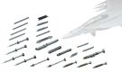 Hasegawa  1 / 48U.S. Aircraft Weapon E American air-to-air missile and target pod, HASX48-17, by HASEGAWA