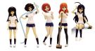 Platz 1/35 Girls & Panzer Anko Team Figure Set Cleaning Ver.  plastic kit, PLZ32468, by PLATZ