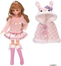TAKARA TOMY Rica-chan LW-16 Fluffy Bunny, TAK41389, by TAKARA TOMY
