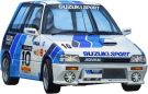 Fujimi 1/24 Inch-up Series No.310 Alto Works Touring N1 Specification, FUJ47652, by FUJIMI