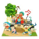 Sankei MINIATUART KIT DORAEMON MINI GIAN RECITAL, SNK49742, by SANKEI