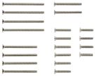Tamiya Mini 4WD Grade Up Part GP.510 STAINLESS STEEL COUNTERSUNK SCREW SET (10,12,20,25,30 MM), TAM55101, by TAMIYA